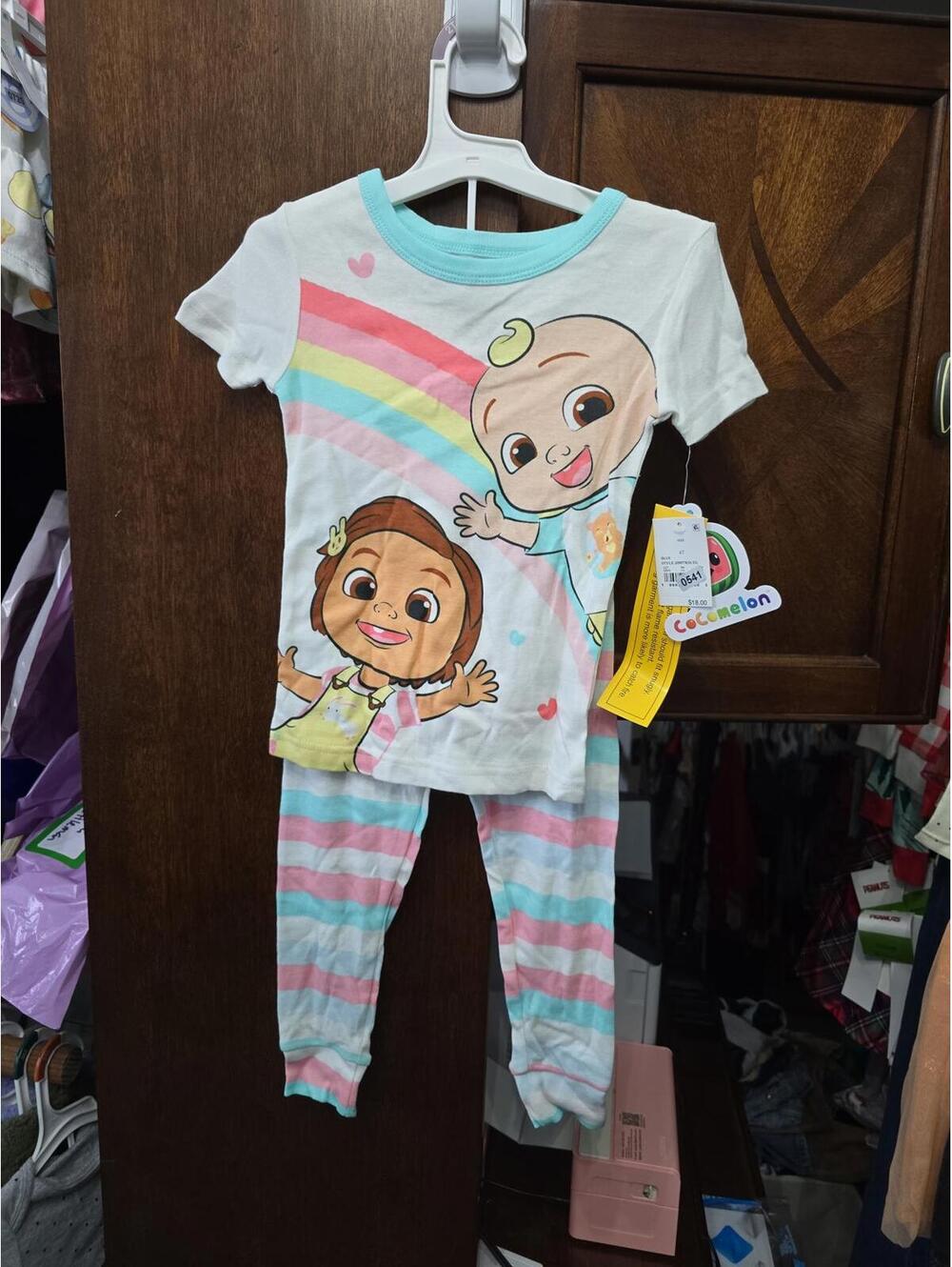 4t brand new cocomelon, pajamas item 541